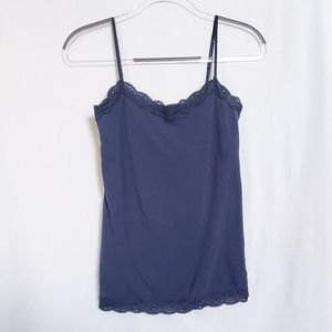 Aeropostale Girls Stretch Cami in Navy Blue